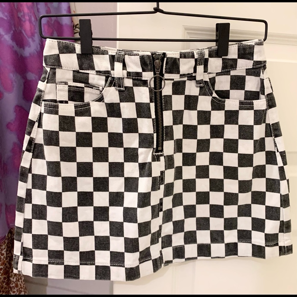BDG Urban Outfitters Checkered Skirt